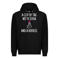 Black korean drama kdrama tae suga kookie t shirt Premium Hoodie - linhVisuals