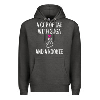 Charcoal Heather korean drama kdrama tae suga kookie t shirt Premium Hoodie - linhVisuals