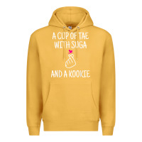 Mustard korean drama kdrama tae suga kookie t shirt Premium Hoodie - linhVisuals