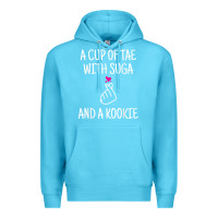 Ocean Blue korean drama kdrama tae suga kookie t shirt Premium Hoodie - linhVisuals