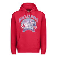 Cardinal americana niagara falls scene canada america flags sweatshirt Premium Hoodie - linhVisuals