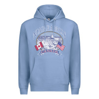 Colony Blue americana niagara falls scene canada america flags sweatshirt Premium Hoodie - linhVisuals