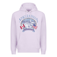 Lilac americana niagara falls scene canada america flags sweatshirt Premium Hoodie - linhVisuals