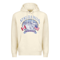 Sandshell americana niagara falls scene canada america flags sweatshirt Premium Hoodie - linhVisuals