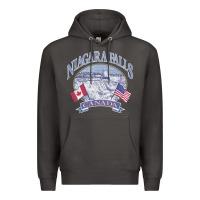 Smoke americana niagara falls scene canada america flags sweatshirt Premium Hoodie - linhVisuals
