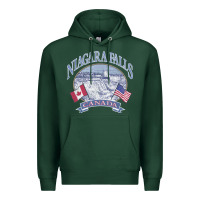 Sports Green americana niagara falls scene canada america flags sweatshirt Premium Hoodie - linhVisuals