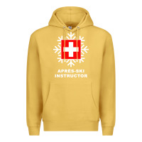 Antique Gold après ski instructor sweatshirt Premium Hoodie - linhVisuals