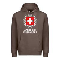 Coffee après ski instructor sweatshirt Premium Hoodie - linhVisuals