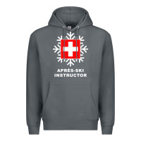 Rock après ski instructor sweatshirt Premium Hoodie - linhVisuals