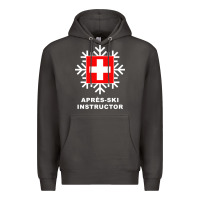 Smoke après ski instructor sweatshirt Premium Hoodie - linhVisuals