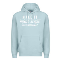 Blue Mist make it make sense funny catchphrase t shirt Premium Hoodie - linhVisuals