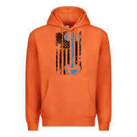 Carrot american flag gym and fitness  weight lifting gift t shirt Premium Hoodie - linhVisuals