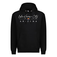 Black lake havasu city, arizona pullover hoodie Premium Hoodie - linhVisuals