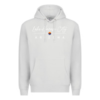 Dove Grey lake havasu city, arizona pullover hoodie Premium Hoodie - linhVisuals