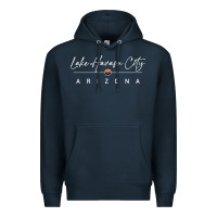 Navy lake havasu city, arizona pullover hoodie Premium Hoodie - linhVisuals