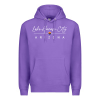 Purple lake havasu city, arizona pullover hoodie Premium Hoodie - linhVisuals