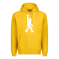 Lemon funny bigfoot middle finger for squatch believers t shirt Premium Hoodie - linhVisuals