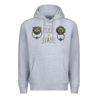 Heather Grey it's very rude to stare labyrinth door knocker tank top Premium Hoodie - linhVisuals