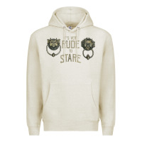 Oatmeal Heather it's very rude to stare labyrinth door knocker tank top Premium Hoodie - linhVisuals