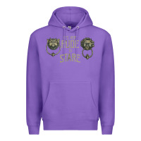 Purple it's very rude to stare labyrinth door knocker tank top Premium Hoodie - linhVisuals