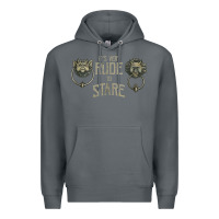 Rock it's very rude to stare labyrinth door knocker tank top Premium Hoodie - linhVisuals
