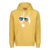 Antique Gold american akita shirts with glasses sunglasses retro style t shirt Premium Hoodie - linhVisuals
