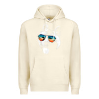 Sandshell american akita shirts with glasses sunglasses retro style t shirt Premium Hoodie - linhVisuals