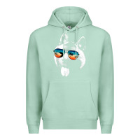 Seafoam american akita shirts with glasses sunglasses retro style t shirt Premium Hoodie - linhVisuals