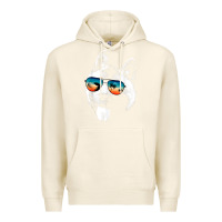 Tofu american akita shirts with glasses sunglasses retro style t shirt Premium Hoodie - linhVisuals