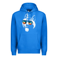 True Royal american akita shirts with glasses sunglasses retro style t shirt Premium Hoodie - linhVisuals