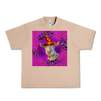 Burro Halloween Saanen Goat Urban Heavy Tee - LillyAllenDesigns