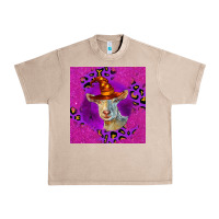 French Oak Halloween Saanen Goat Urban Heavy Tee - LillyAllenDesigns