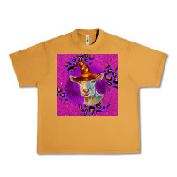 Peanut Butter Halloween Saanen Goat Urban Heavy Tee - LillyAllenDesigns