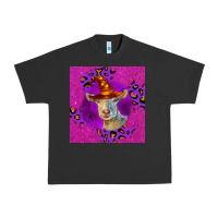 Pigment Black Halloween Saanen Goat Urban Heavy Tee - LillyAllenDesigns