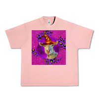 Salmon Halloween Saanen Goat Urban Heavy Tee - LillyAllenDesigns