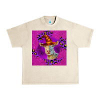 Sandshell Halloween Saanen Goat Urban Heavy Tee - LillyAllenDesigns
