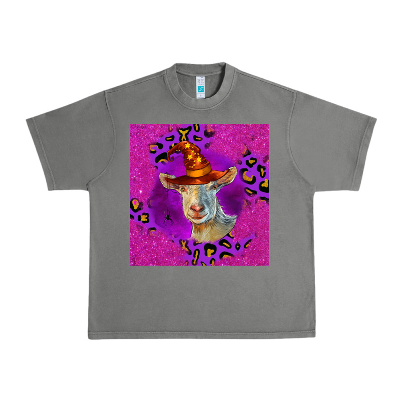 Halloween Saanen Goat Urban Heavy Tee by LillyAllenDesigns | Teevron