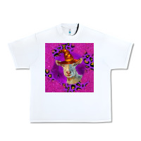 White Halloween Saanen Goat Urban Heavy Tee - LillyAllenDesigns