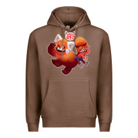 Chestnut turning red Merch Premium Hoodie - linhVisuals