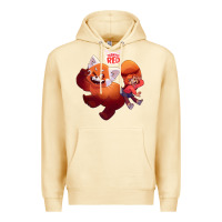 Pina Colada turning red Merch Premium Hoodie - linhVisuals