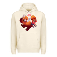 Tofu turning red Merch Premium Hoodie - linhVisuals