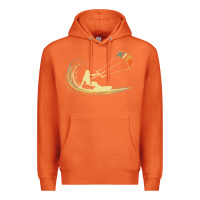 Carrot kite kiteboarding kiting kitesurfing kitesurf gift premium t shirt Premium Hoodie - linhVisuals