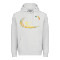 Dove Grey kite kiteboarding kiting kitesurfing kitesurf gift premium t shirt Premium Hoodie - linhVisuals