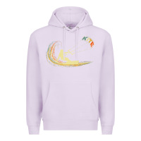 Lilac kite kiteboarding kiting kitesurfing kitesurf gift premium t shirt Premium Hoodie - linhVisuals