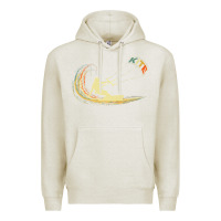Oatmeal Heather kite kiteboarding kiting kitesurfing kitesurf gift premium t shirt Premium Hoodie - linhVisuals