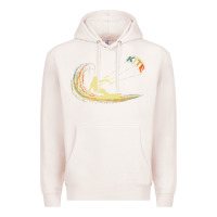 Pale Pink kite kiteboarding kiting kitesurfing kitesurf gift premium t shirt Premium Hoodie - linhVisuals