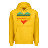 Lemon mama duck mother of 3 duckling funny mom mommy animal lover t shirt Premium Hoodie - linhVisuals