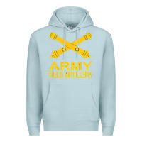 Blue Mist army field artillery branch us usa t shirt Premium Hoodie - linhVisuals