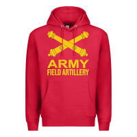 Cardinal army field artillery branch us usa t shirt Premium Hoodie - linhVisuals