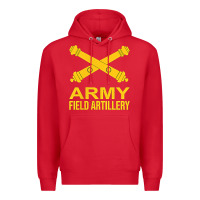 Red army field artillery branch us usa t shirt Premium Hoodie - linhVisuals